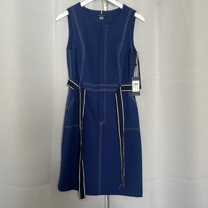 Blue casual/business casual dress. New with tags.
